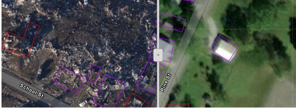 Geospatial Damage Assessments (GDA) model