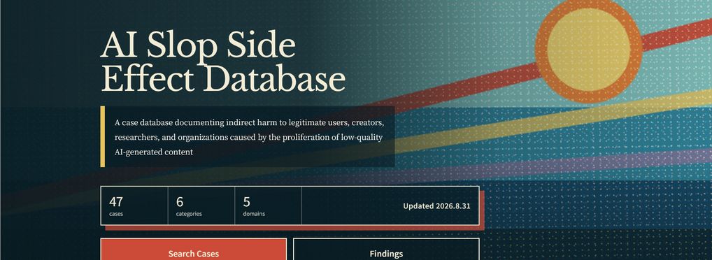 AI Slop Side Effect Database