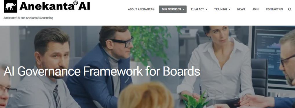 Anekanta® AI Governance Framework for Boards and Senior Leaders